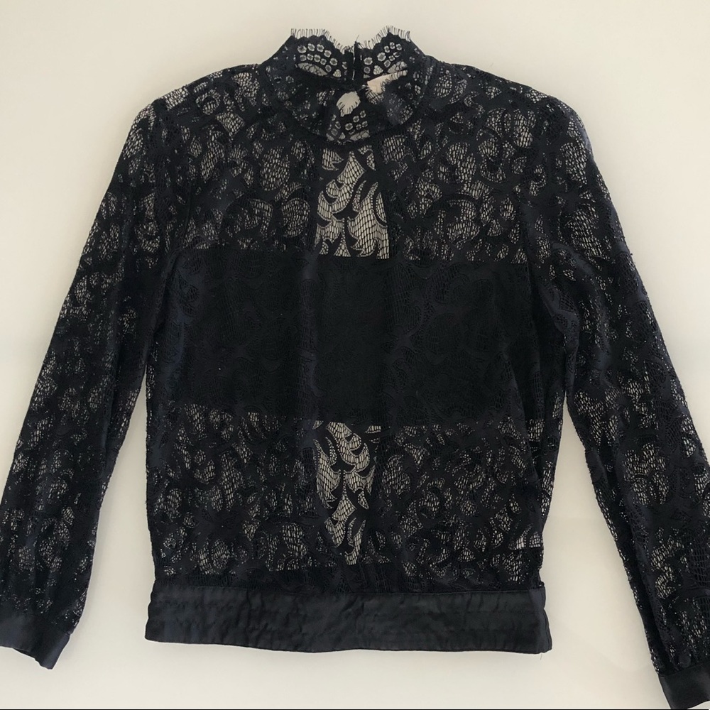 Black Lace Top ⚫️